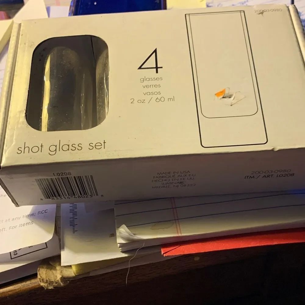 Shot Glass Set - 4 Pack